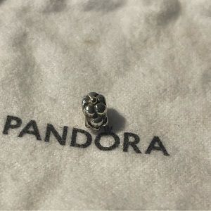 Pandora Gold Tipped Flower Charm